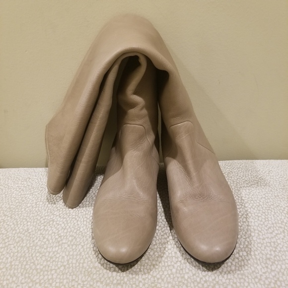 Authentic Lanvin hidden Wedge Heel Boots 6.5 - Picture 3 of 8